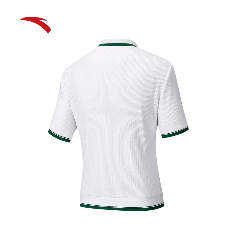 ANTA Women ICONIC Short Sleeve Polo Shirt Commuting Business Casual Simple Stylish 1625E8126