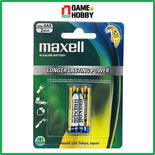 nShop - PIN MAXELL ALKALINE SUPER LR03 AAA VỈ 2 VIÊN - PIN MAXELL CHÍNH HÃNG