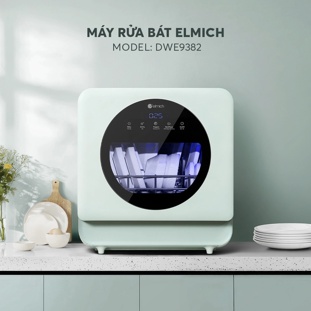 Máy rửa bát Elmich DWE9382