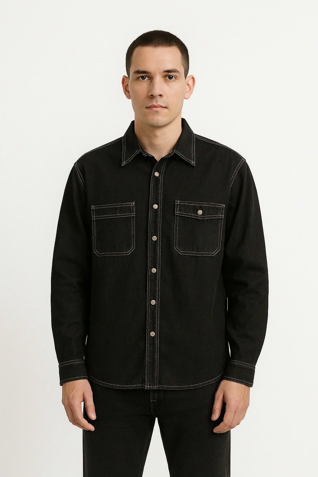 Áo sơ mi nam dài tay V-SIXTYFOUR sang trọng, lịch lãm