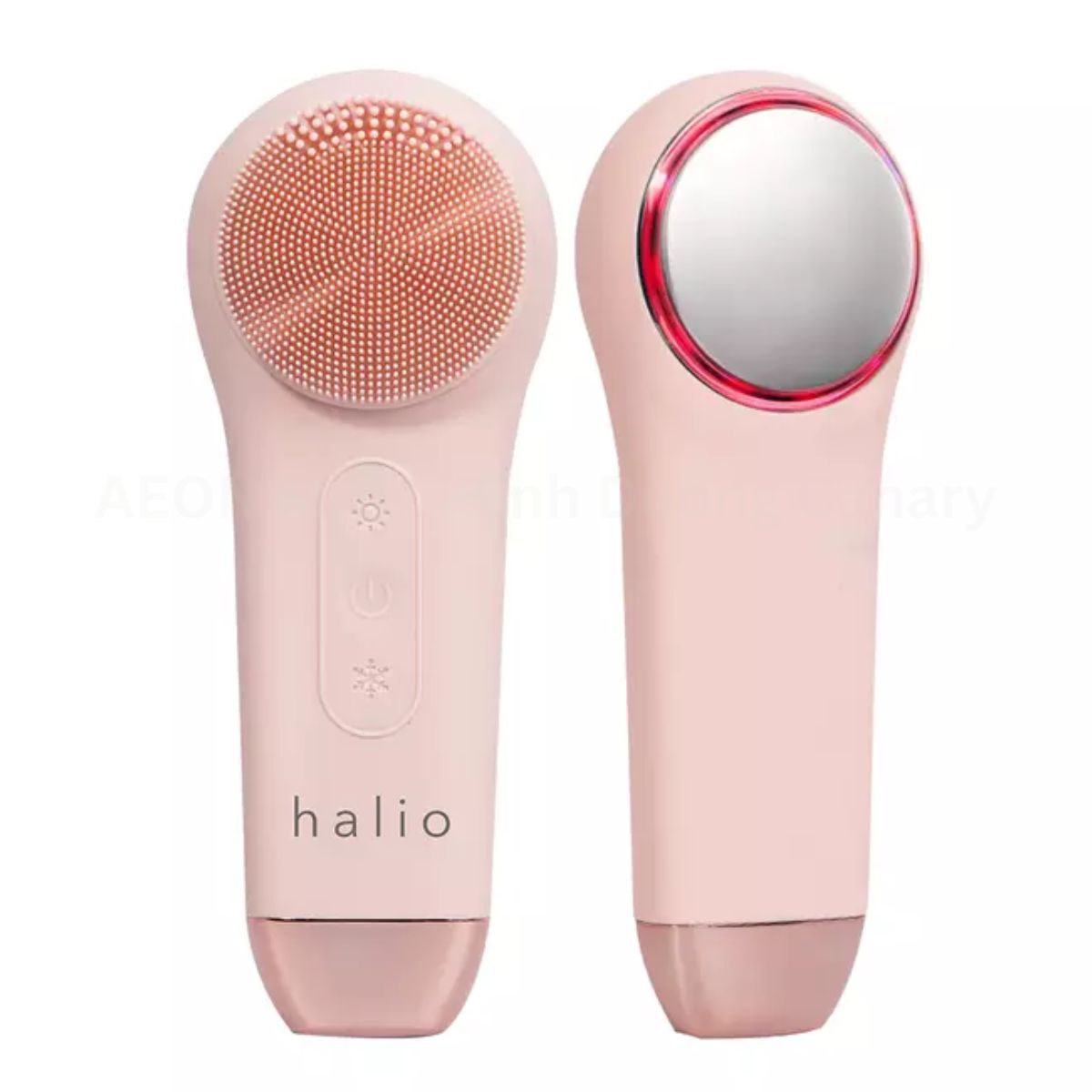 KOHNAN - HALIO Máy Rửa Mặt Massage Màu Đào