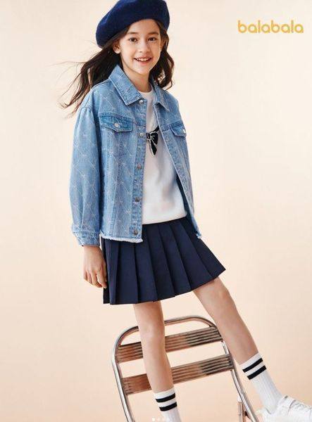 Áo khoác bò bé gái