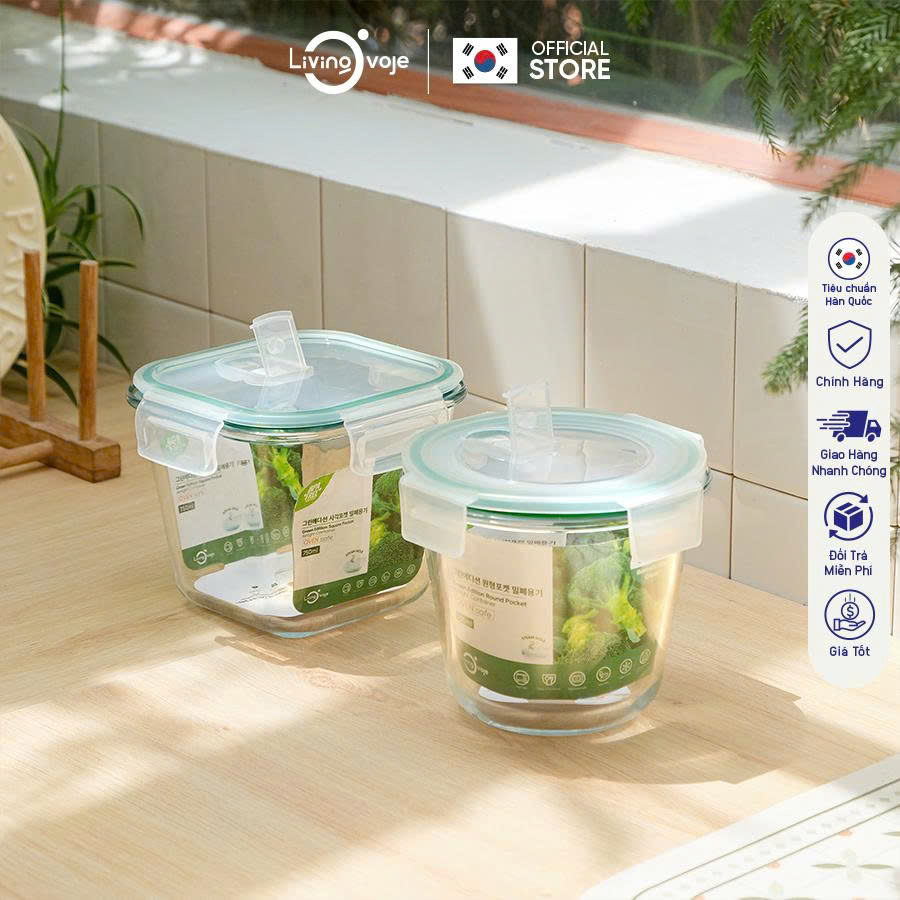 kohnan HỘP TT CHỊU NHIỆT TRÒN CAO 700ML