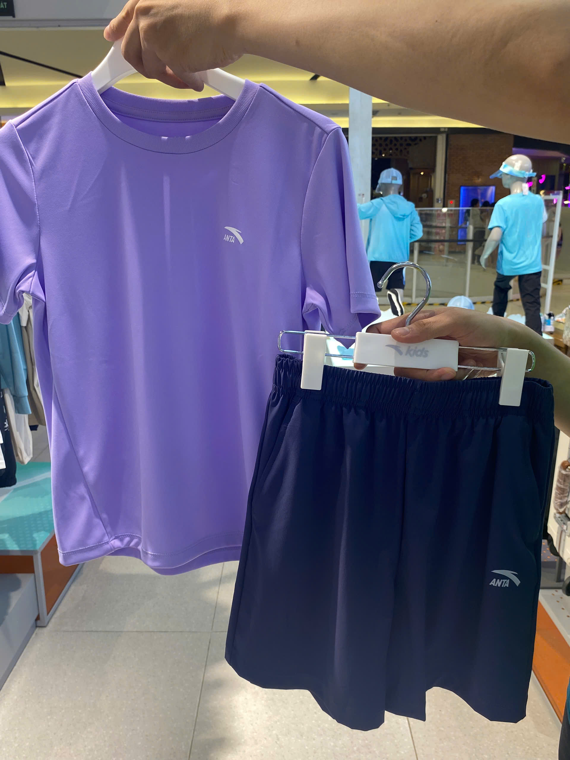 SET Thể Thao Bé Trai Anta Kids A725B7108-8, A525B7301-2