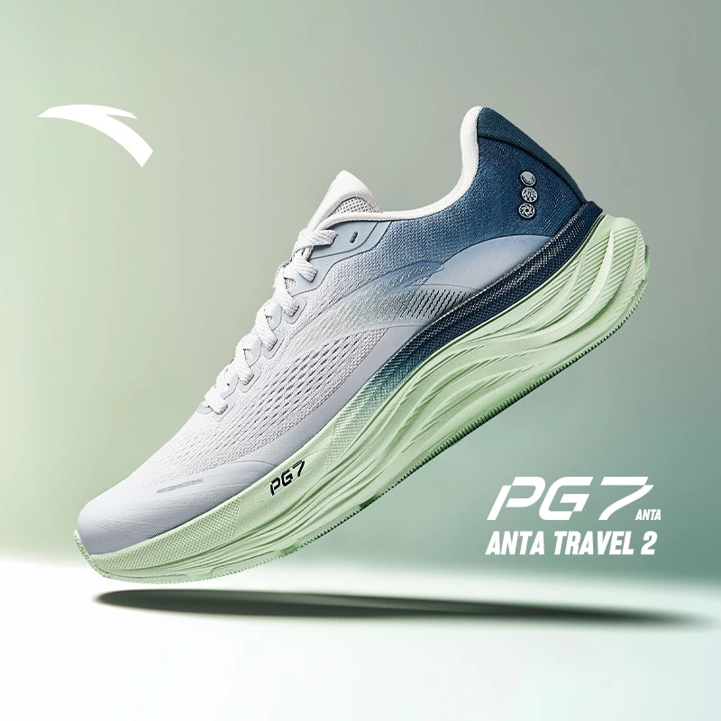 Giày Chạy Bộ Nam ANTA Men Travel 2 PG 7 Running Shoes LSD Training Giày Thể Thao 1125E5546