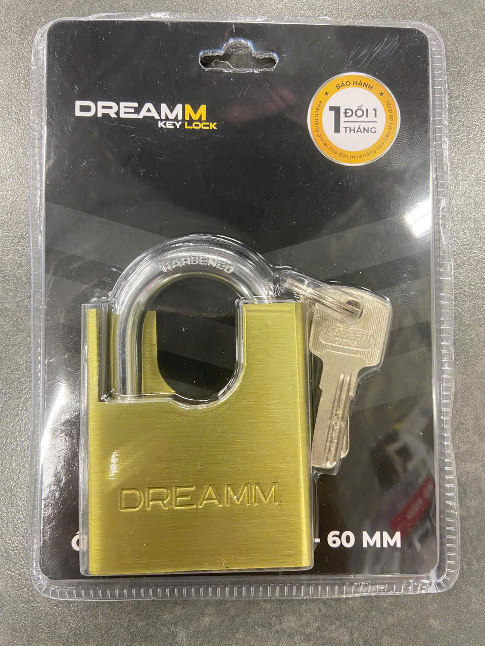 KOHNAN - Ổ Khóa Chống Cắt DREAMM 60MM