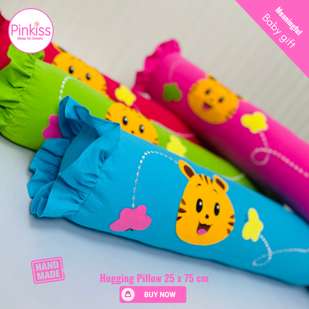 PINKISS-Gối ôm PINKISS 25x75