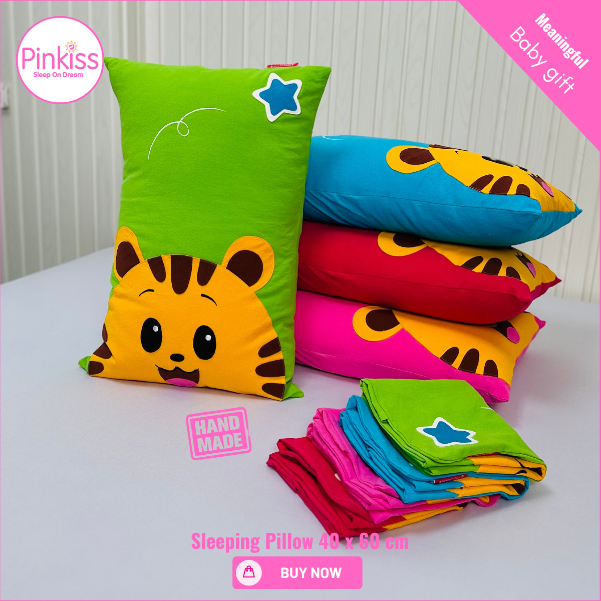 PINKISS-Gối nằm PINKISS 40X60