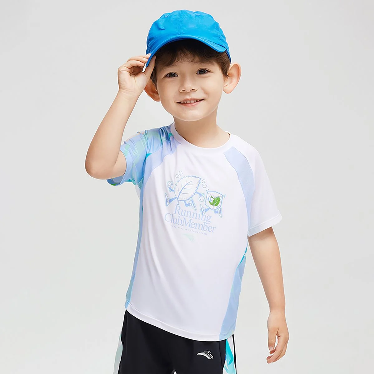 Áo Phông Thể Thao Bé Trai Anta Kids Running 3524B9105-2