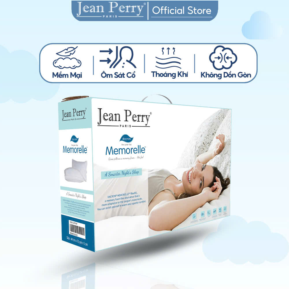 KOHNAN - Gối Nằm Gòn Dacron Jean Perry Memorelle