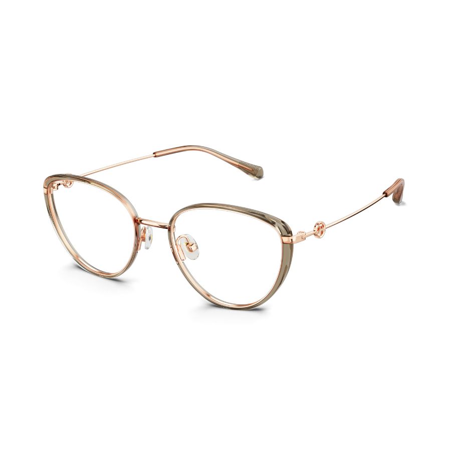 Gọng kính MOSION màu TRANSPARENT BROWN