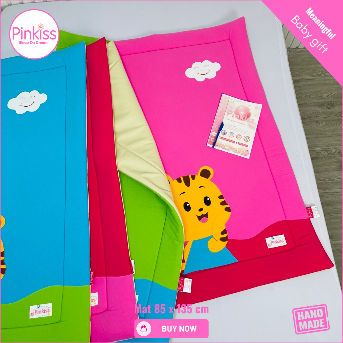 PINKISS-Nệm trẻ em PINKISS 85x135