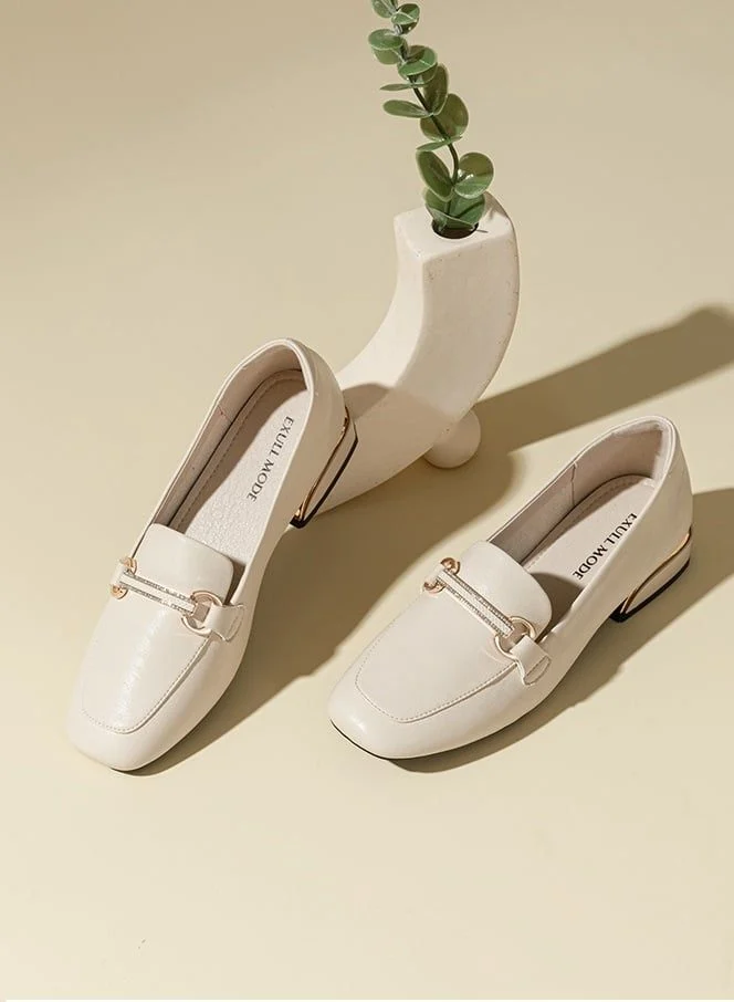 Giày Cao Gót Đế Vuông dáng Công Sở Nữ Exull Mode 13151004