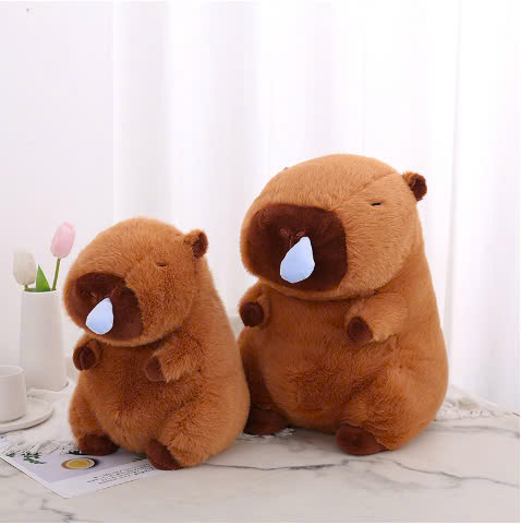Gấu bông capybara cute 43cm