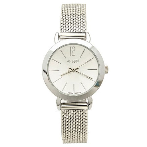 Đồng Hồ Nữ JA-732A Julius Hàn Quốc Dây Thép (BẠC)