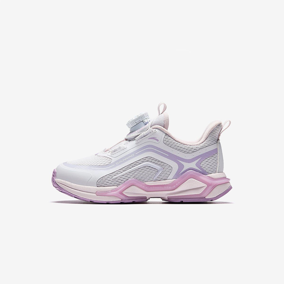 Giày Chạy Thể Thao Bé Gái Size 28-32 Bowspeed Anta Kids 3224D9907-3