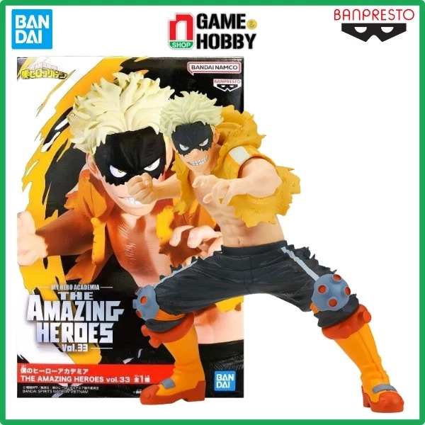 nShop - My Hero Academia The Amazing Heroes Vol.33 Taishiro Toyomitsu Fat Gum - Mô Hình Banpresto - Bandai Chính Hãng Kích Thước Cao Khoảng 15cm