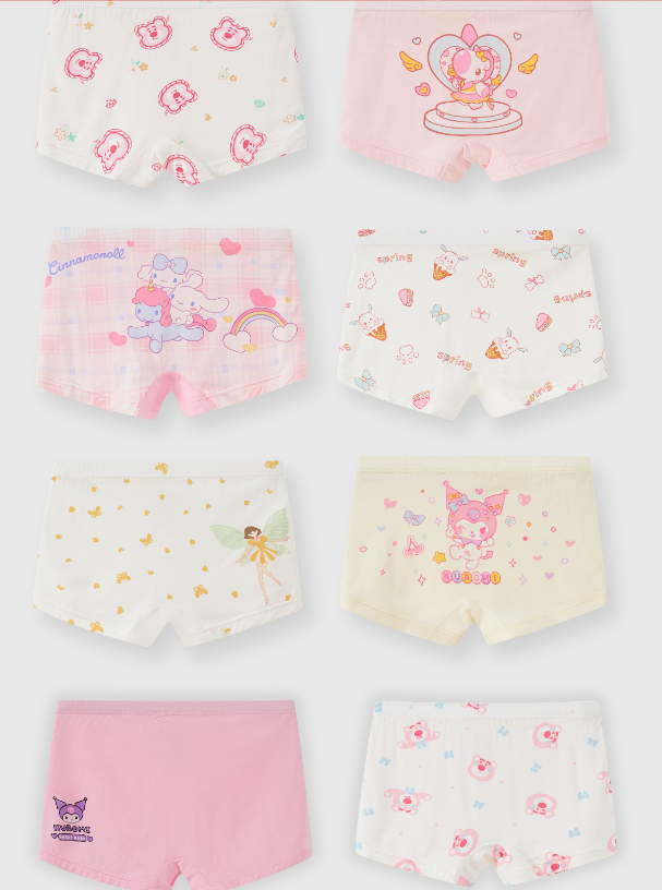 Set 2 quần lót Modal bé gái Rabity