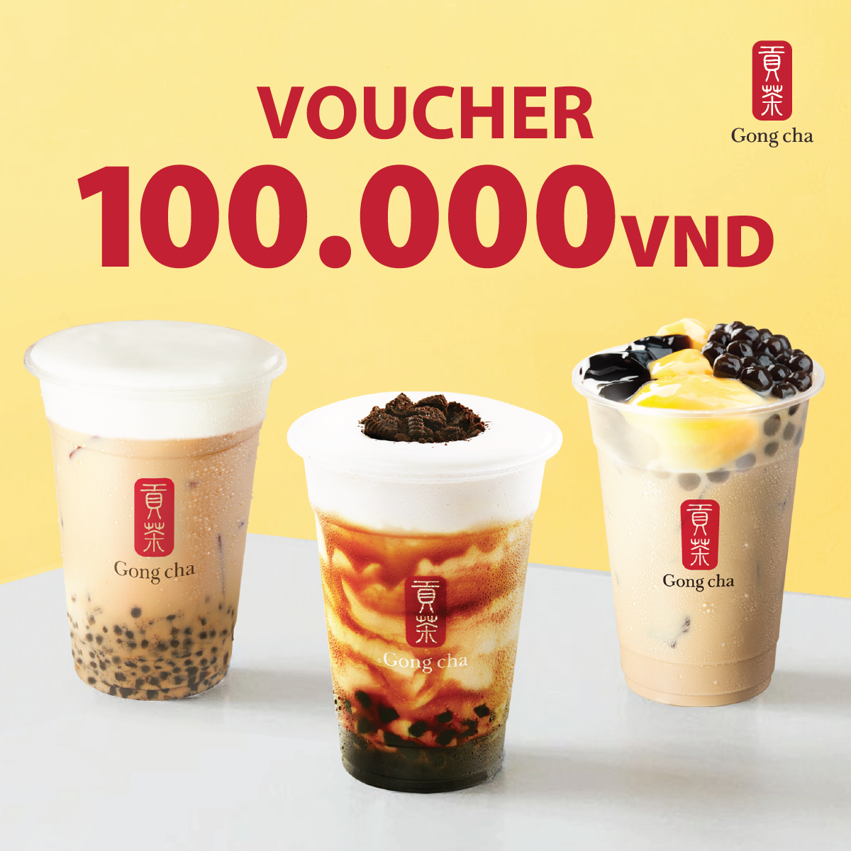GONG CHA - EGIFT 100K