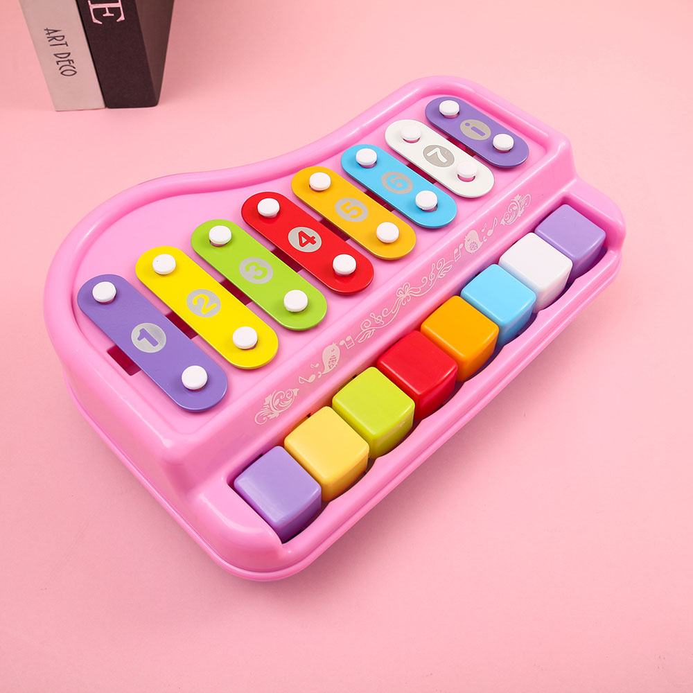 MINIGOOD - Đàn piano gõ tay 8 âm 2in1