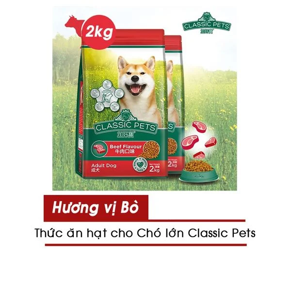 KOHNAN Classic Pet Chó nhỏ BòNướng 2kg (52127)