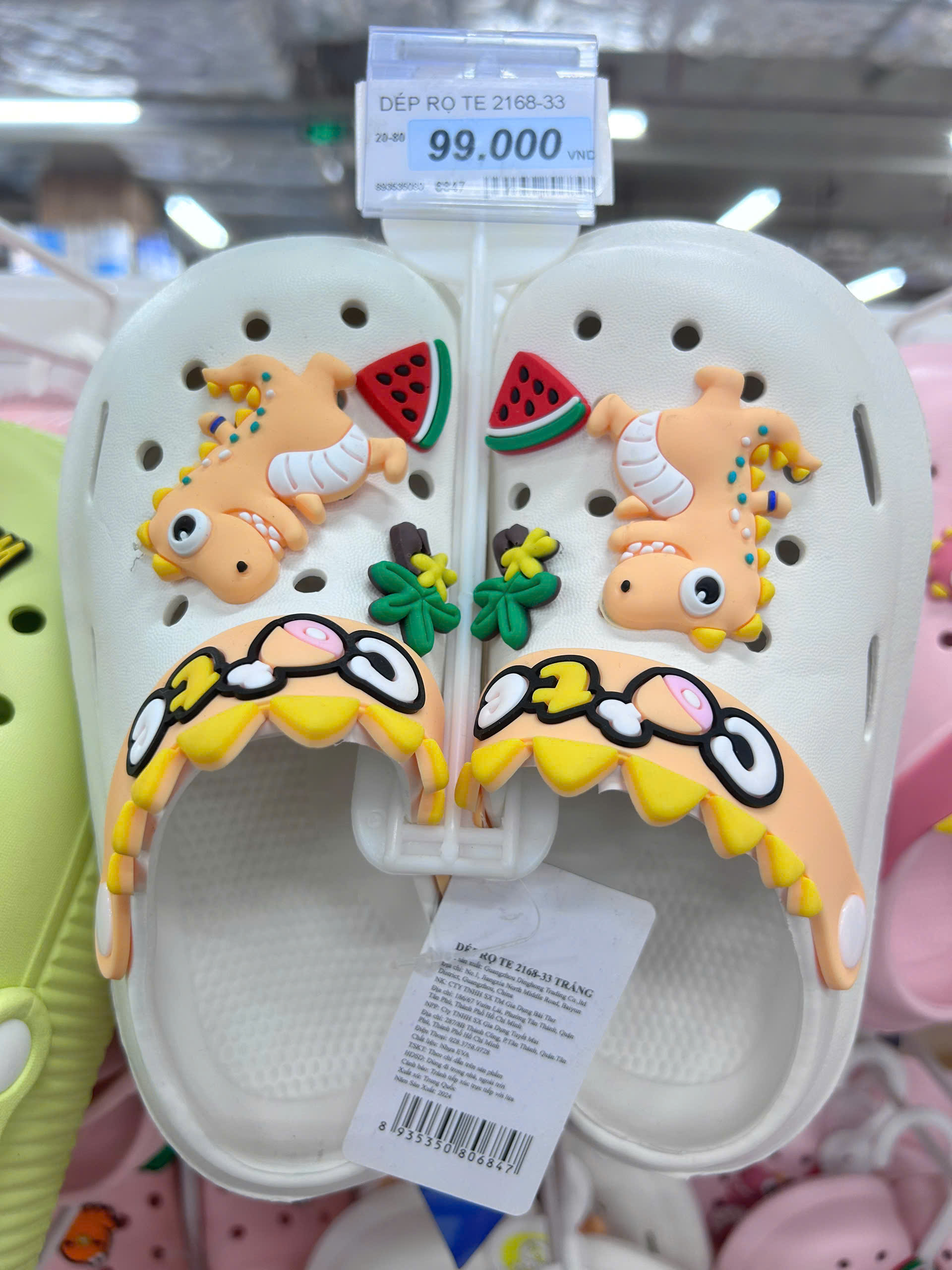 KOHNAN -DÉP RỌ TE 2168-33 HỒNG