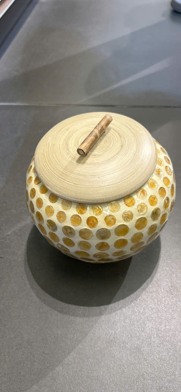 KOHNAN - 067579 HũTre Keico Tròn Bi VÀNG - L