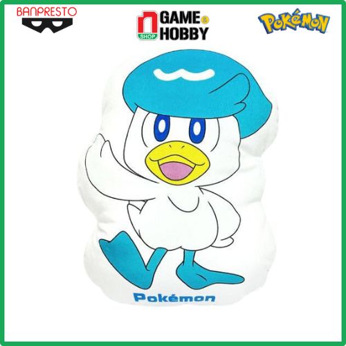 nShop - Gối bông Pokemon Quaxly - Banpresto Big Cushion Chính Hãng Banpresto - Kích Thước: 35cm