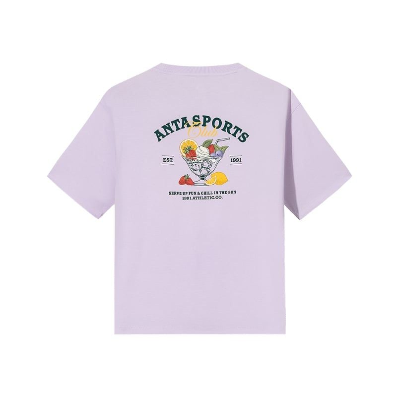 Áo Thun Ngắn Tay Thể Thao Nữ ANTA 1625C8112