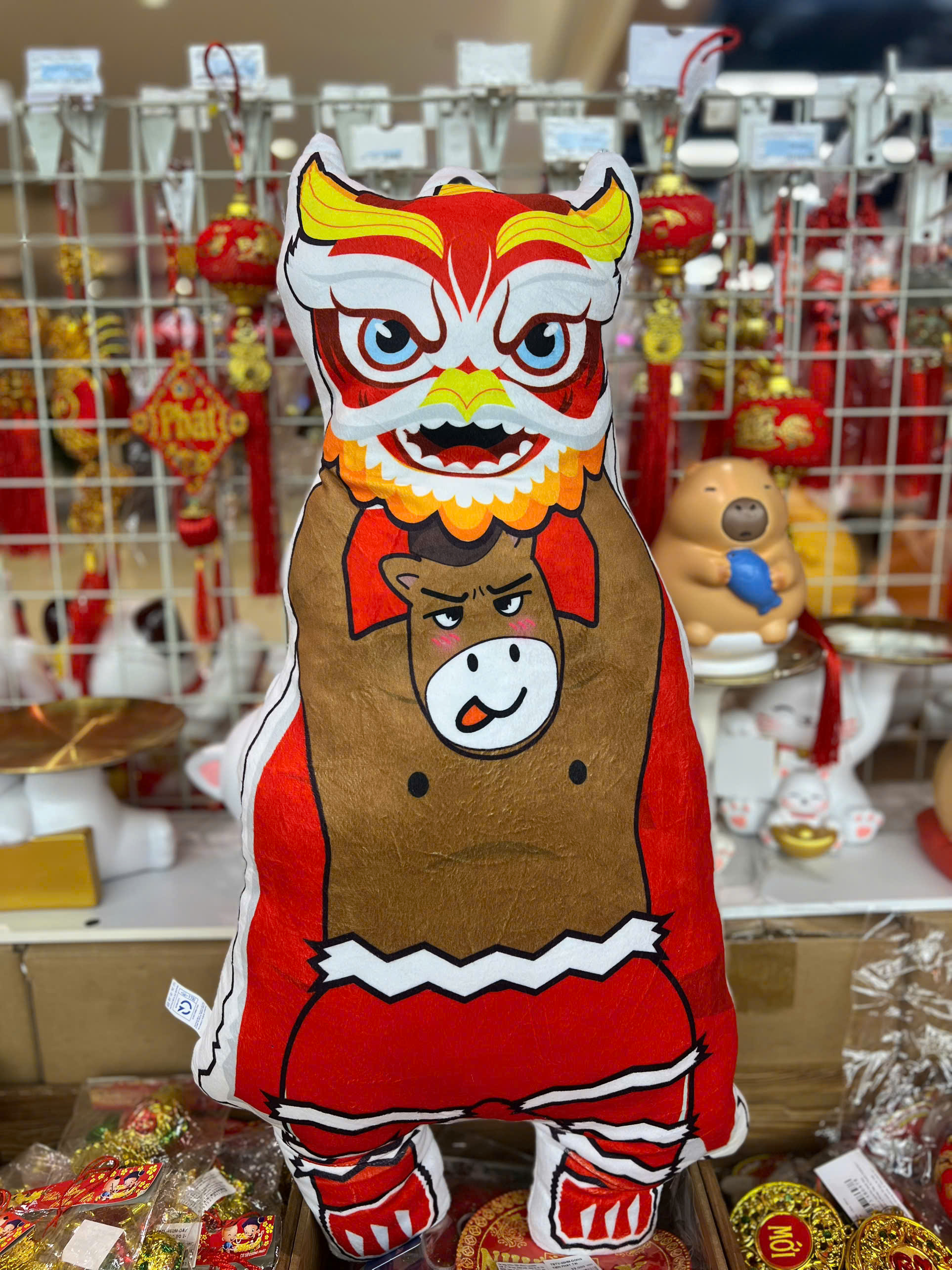 KOHNAN - Gối Ôm Ngựa Múa Lân