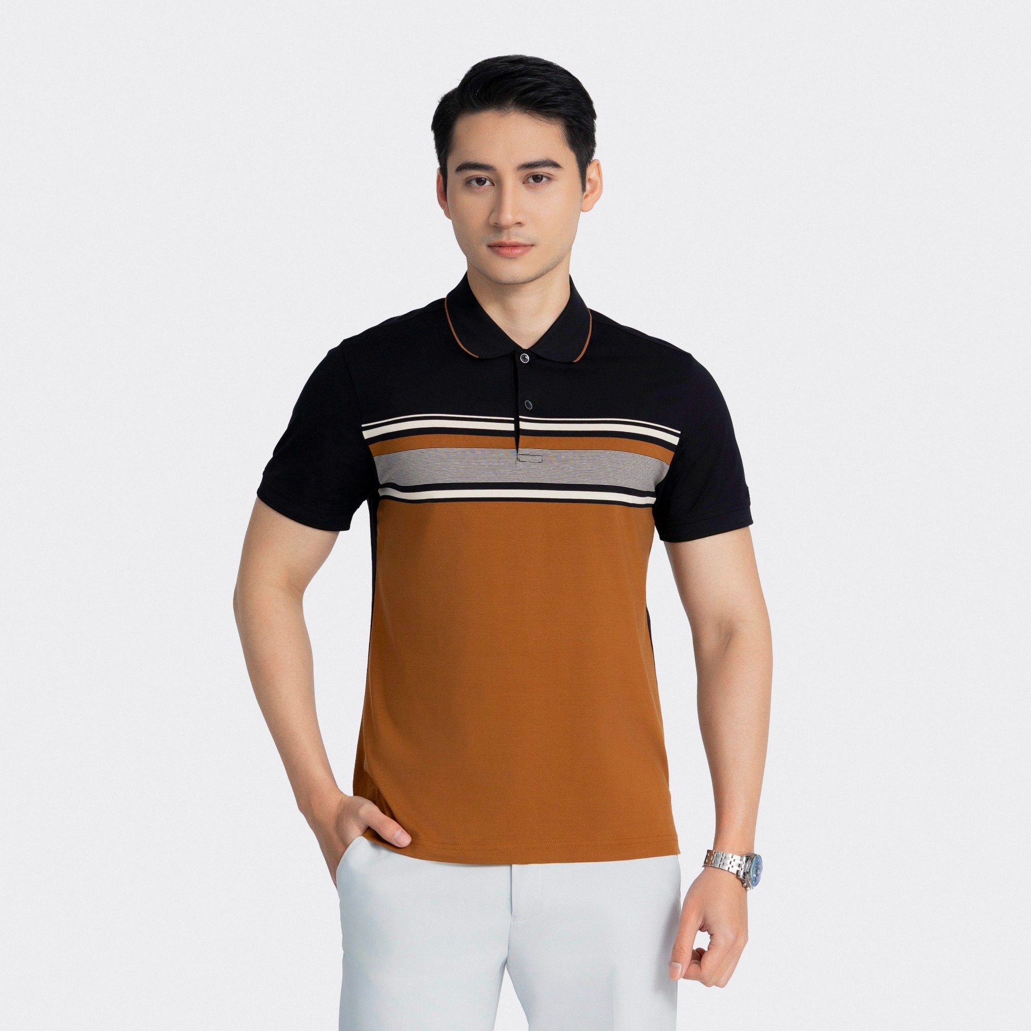 Aristino - Áo Polo Nam Business Cotton 1PS001AZ