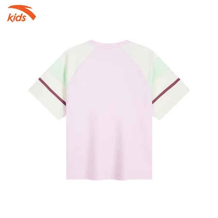 Anta Kids-Áo phông ngắn tay thể thao bé gái Anta Kids Basketball Anta Girl 3624B1102
