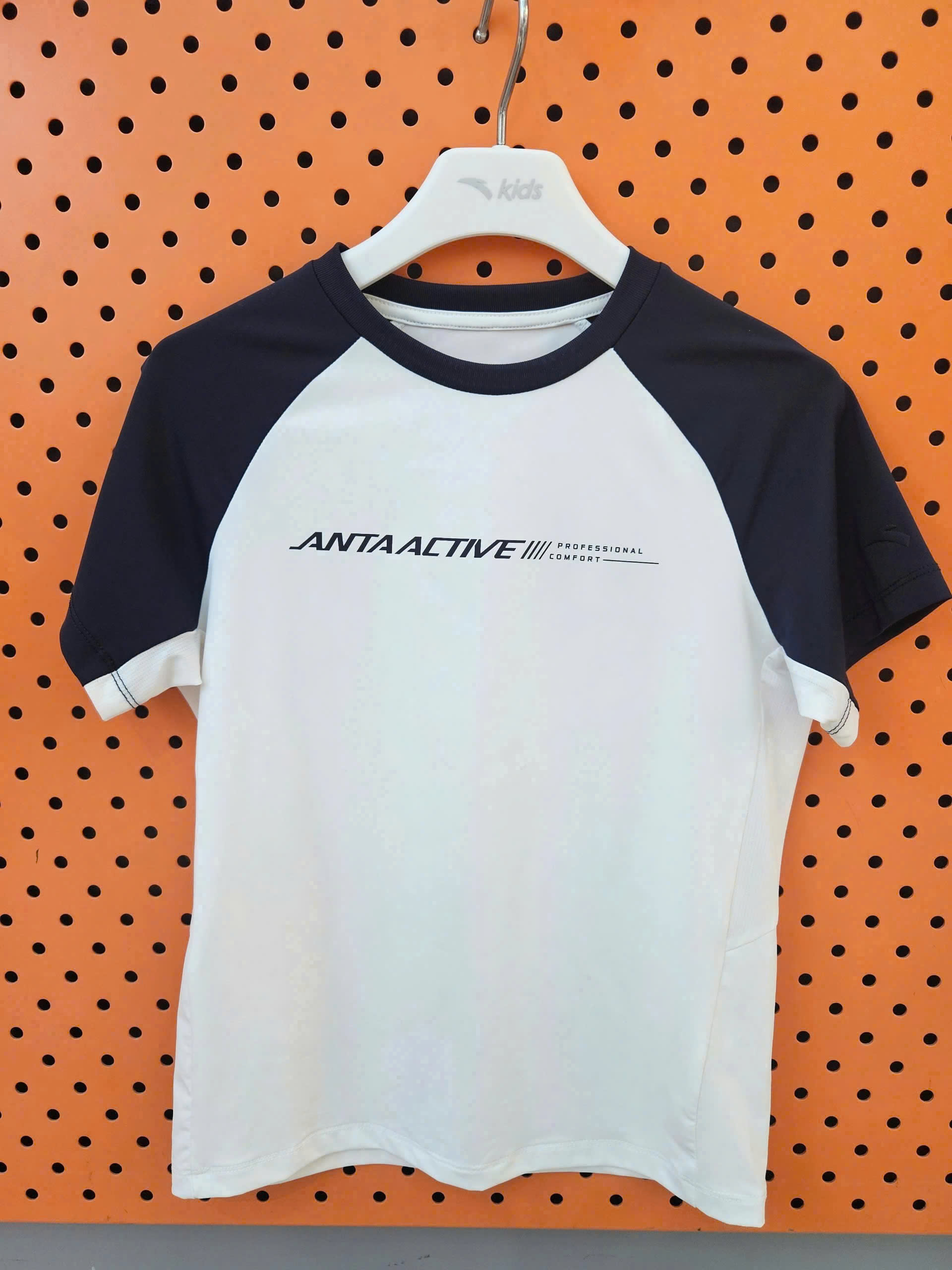 Áo Phông Ngắn Tay Thể Thao Bé Trai Anta Kids 3524C7112R-1