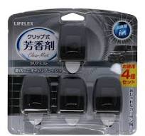 KOHNAN - 056338 KHỬ MÙI XEHƠI 4PCS CLEARMIST