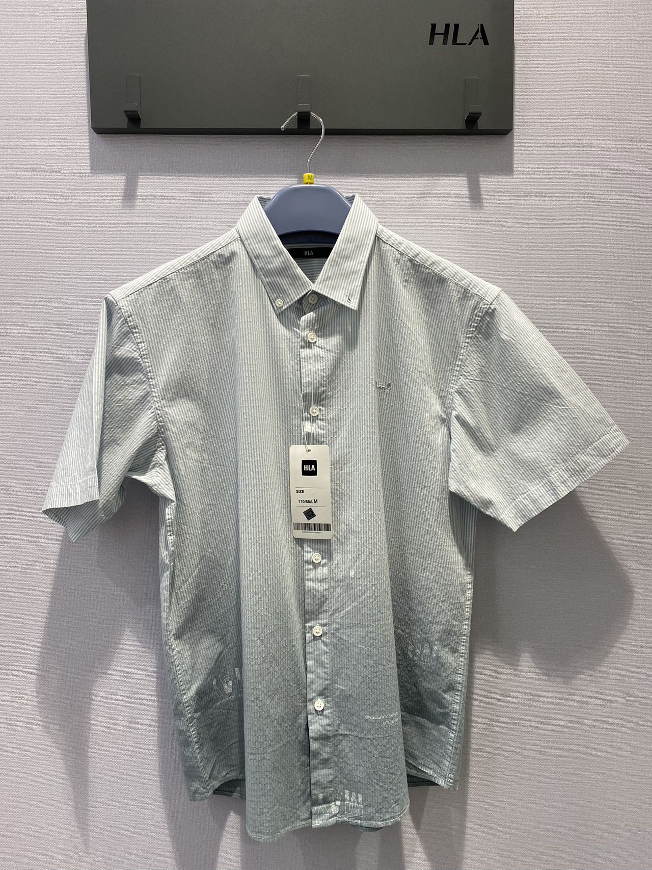 HLA - Áo Sơ mi tay ngắn - NEC/D2W/70