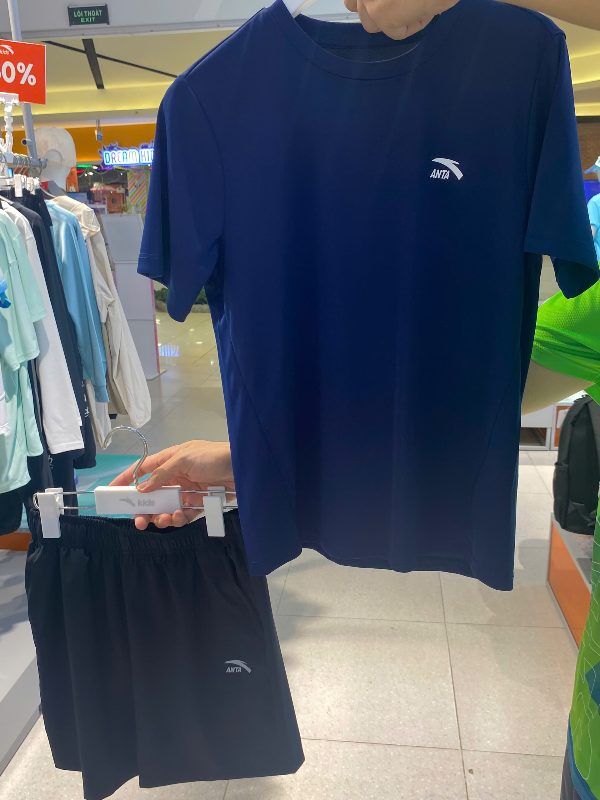 SET Thể Thao Bé Trai Anta Kids A725B7108-7, A525B7301-1