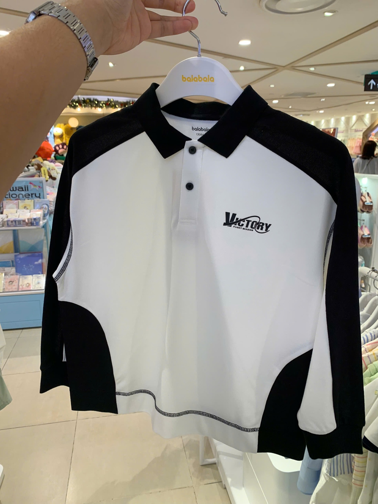 Áo thun dài tay bé trai