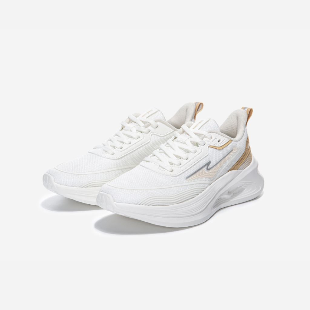 Giày chạy bộ Nữ Fearless - Không lùi bước Công nghệ Cloudy nhẹ và êm ái, Giày chạy 10km ERKE 12124303104