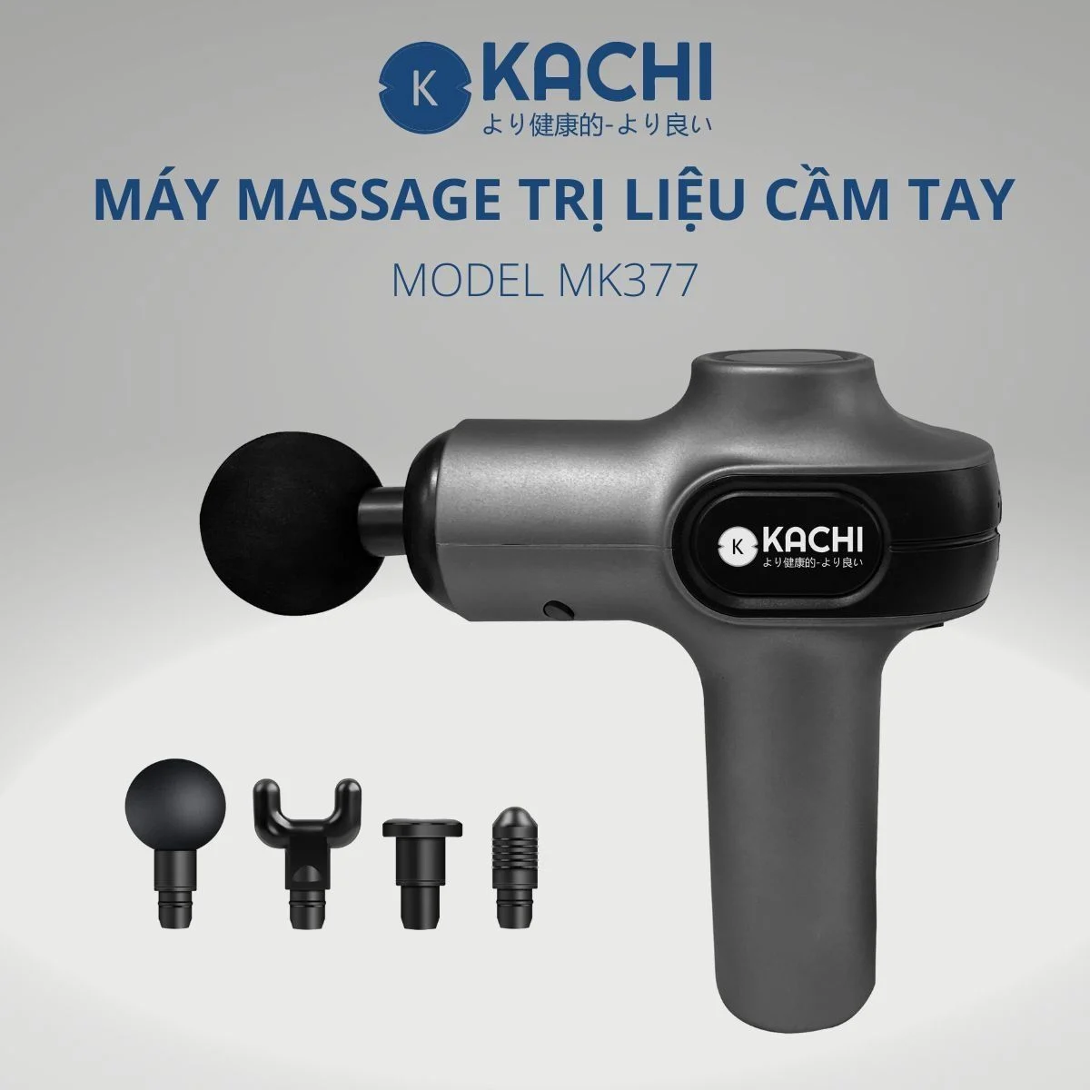 KOHNAN - 071012 Súng Massage MK377 - Xám
