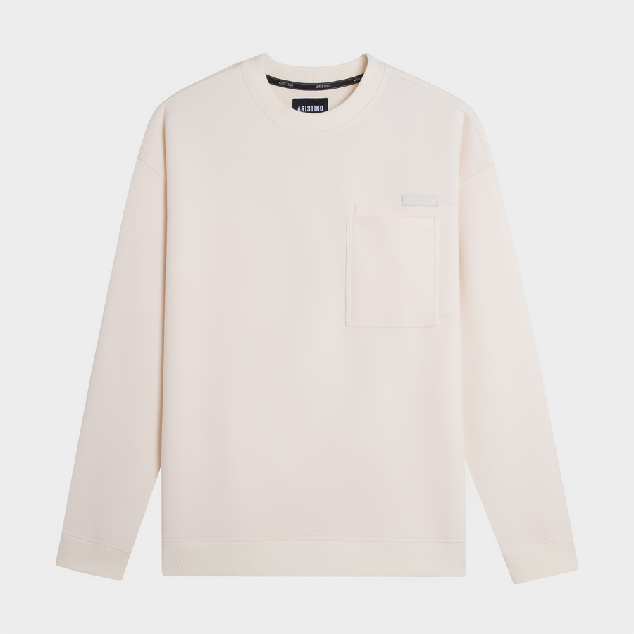 Aristino - Áo nỉ bo gấu ASW020BZ màu Be 54