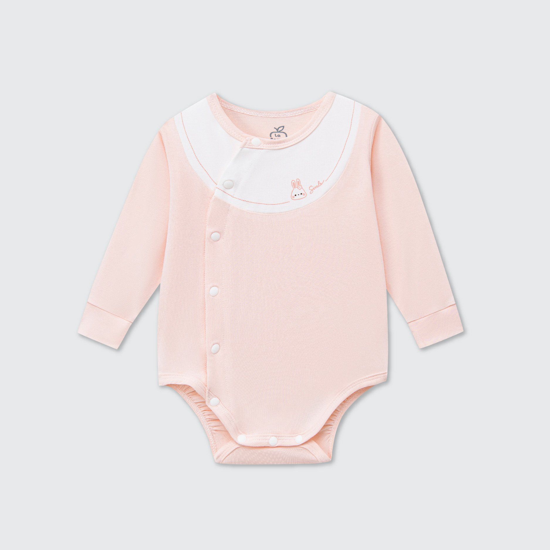 Bodychip dài tay La Pomme phối cổ ngọt ngào