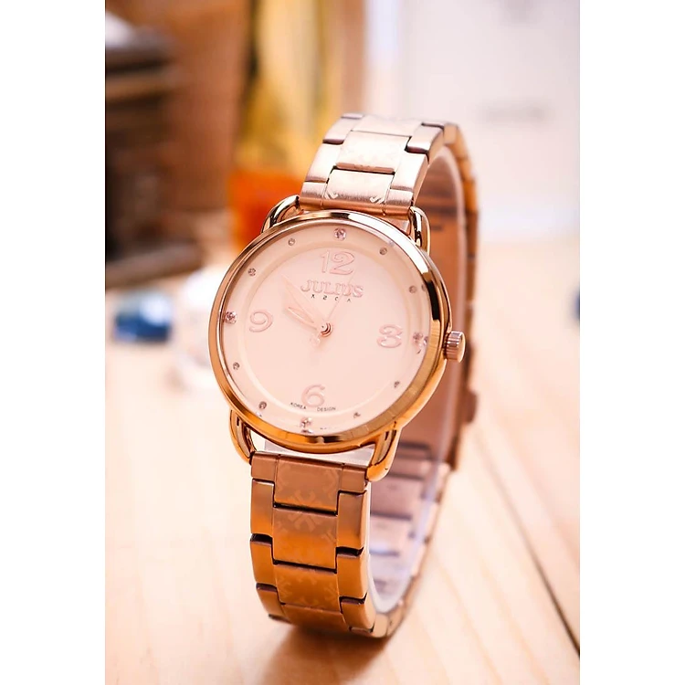 Đồng hồ nữ Julius dây thép JA-936D JU1152 (ĐỒNG)