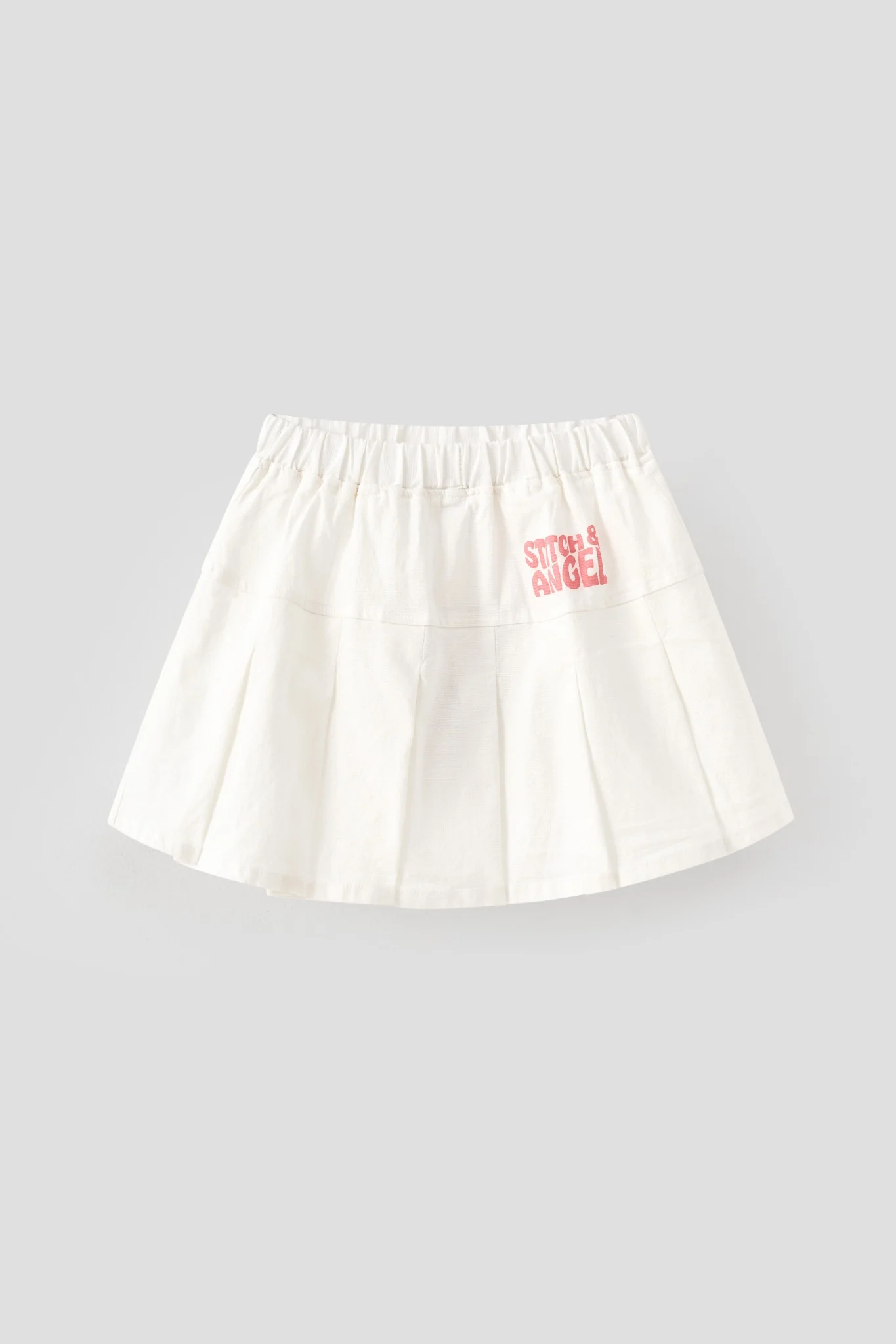 Chân váy xếp ly Stitch Disney bé gái Rabity 555.016