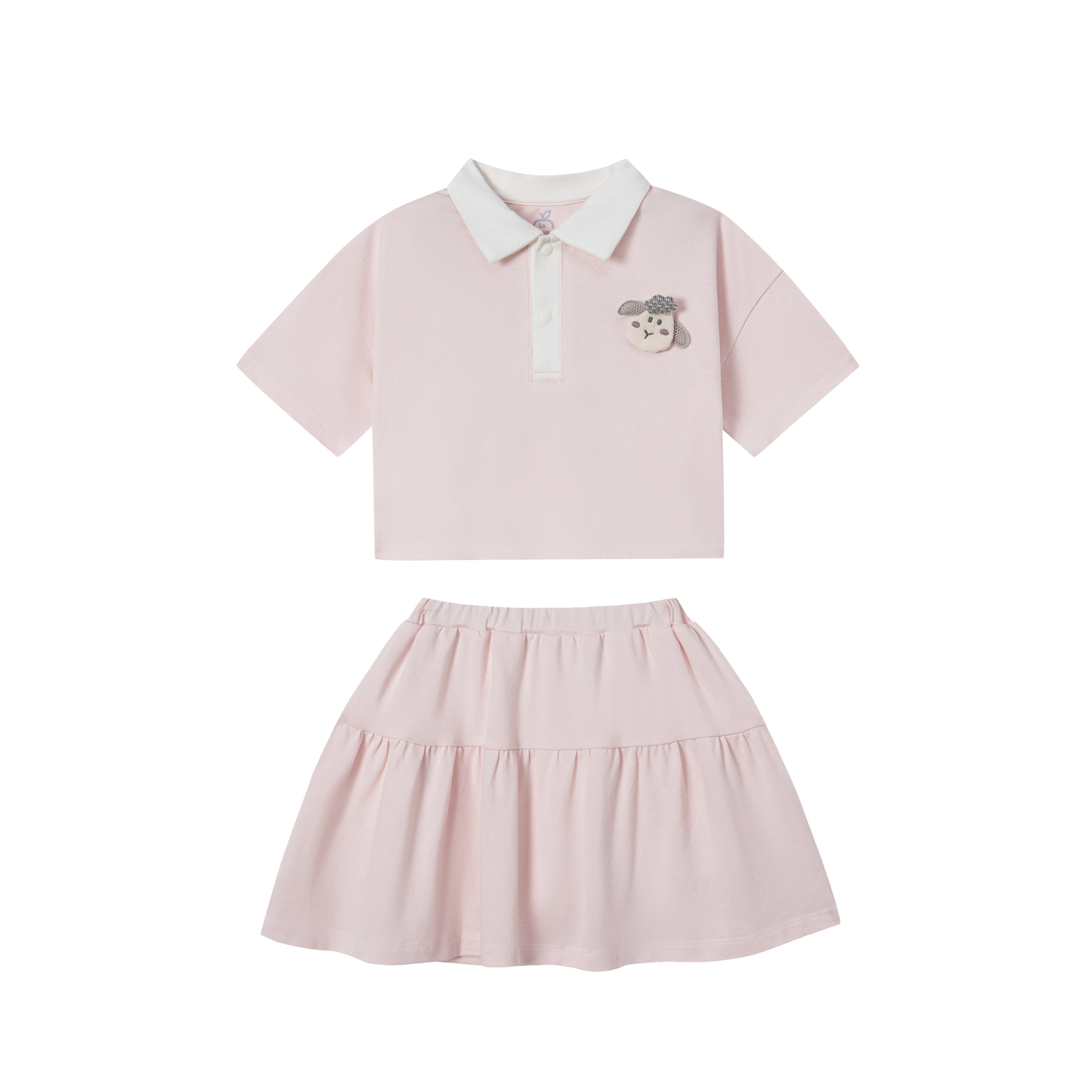 MamanBébé - Bộ cộc tay La Pomme váy xoè cổ đức