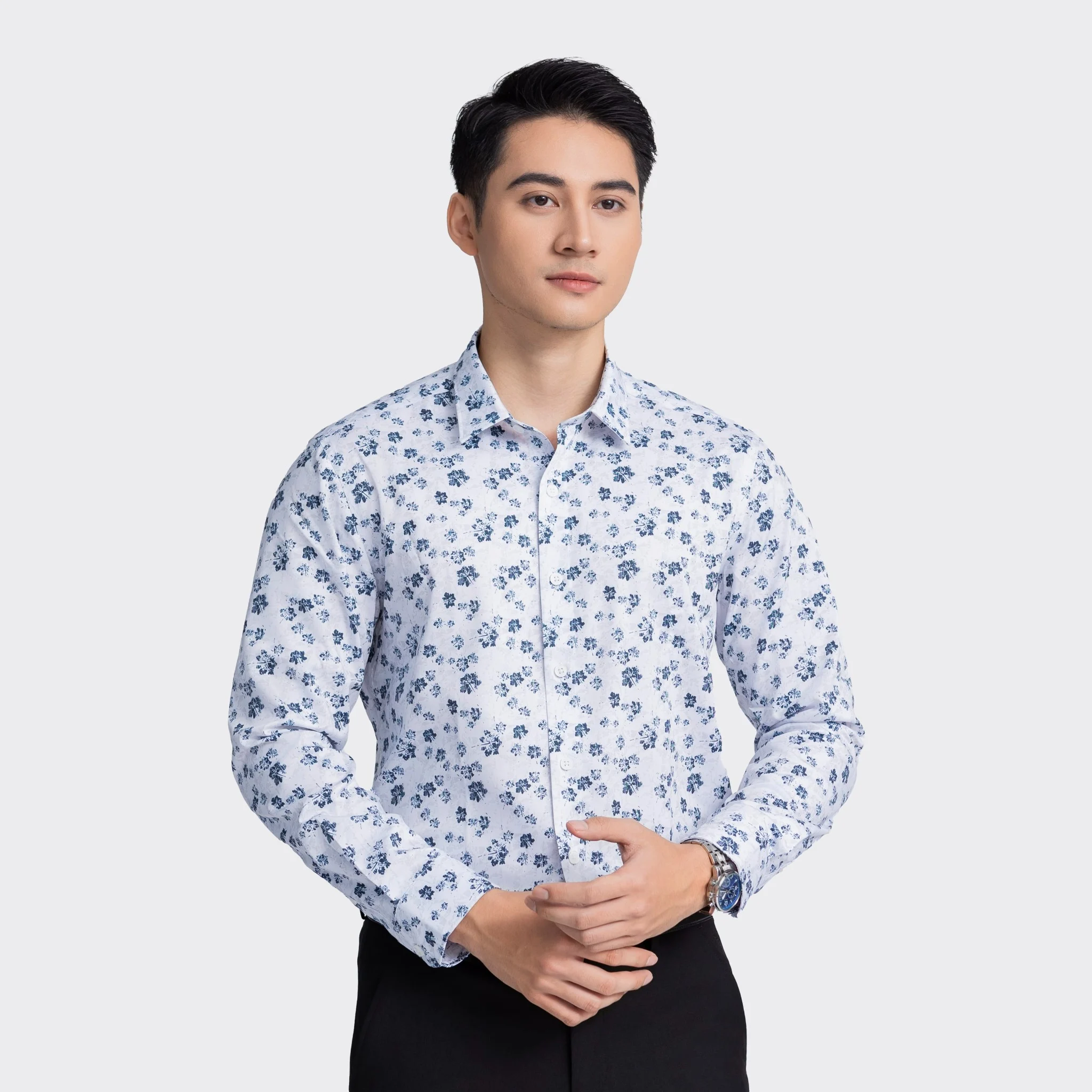 Aristino - Áo Sơ mi Nam Slim fit ALS17203