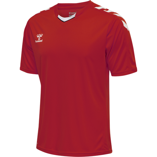 KUME | Áo Thun Trơn Thể Thao Nam, In Họa Tiết | Thương Hiệu HUMMEL - Màu Đỏ - Size M / L / XL / 2XL - 211455