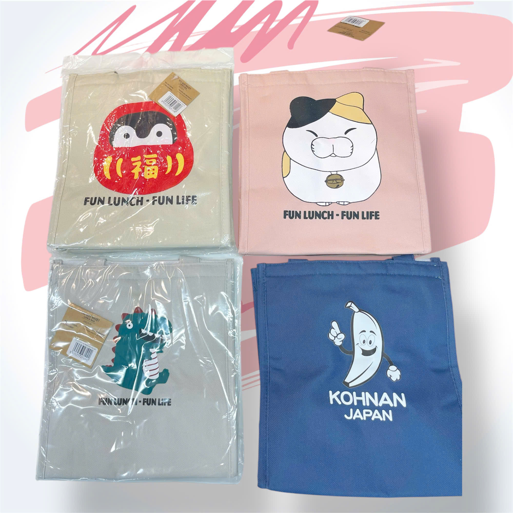 KOHNAN BÌNH TÂN-EXCL TÚI ĐỰNG HỘP CƠM