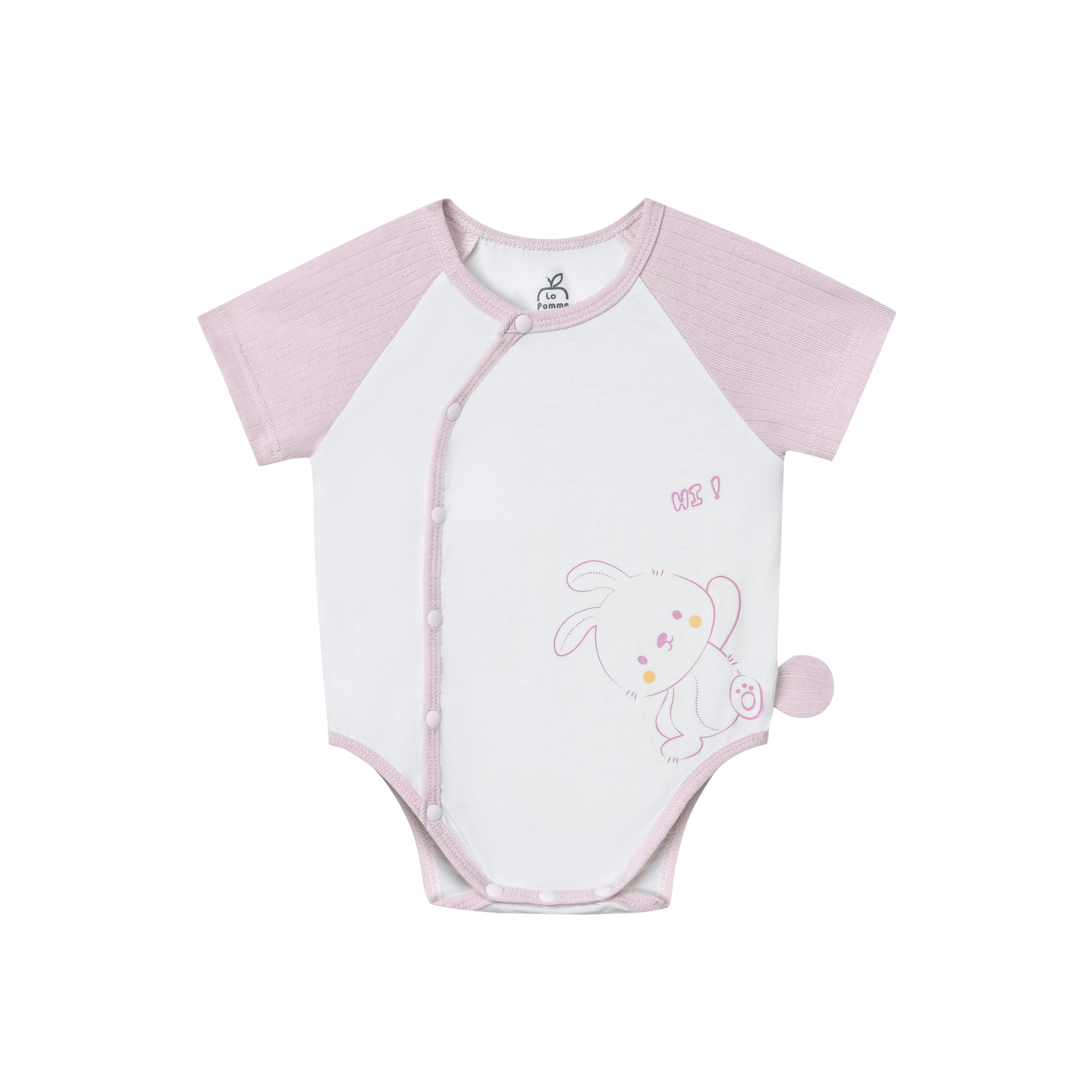 MamanBébé - Bodychip cộc La Pomme Xin chào người bạn đáng yêu