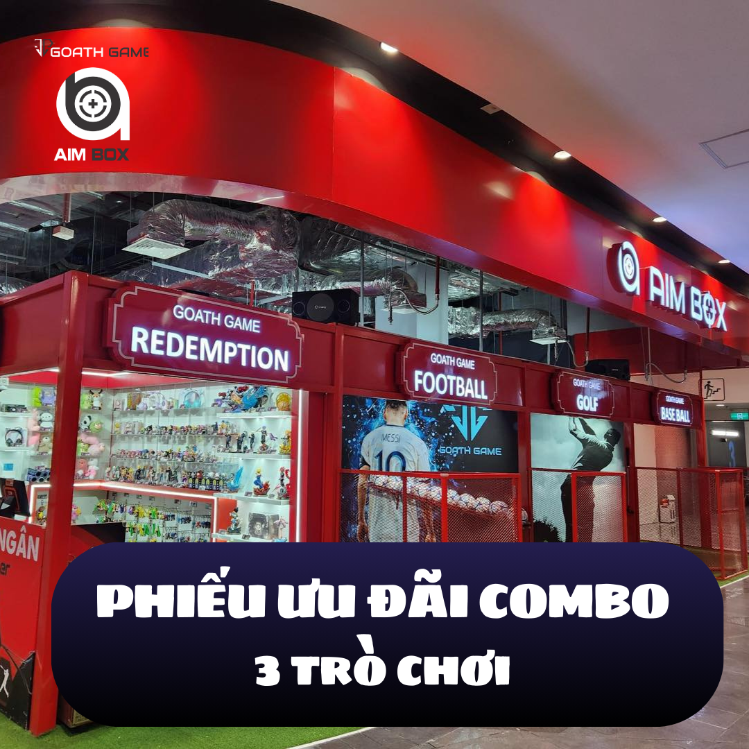 AIM BOX - ƯU ĐÃI COMBO 3 TRÒ CHƠI CHỈ 160K