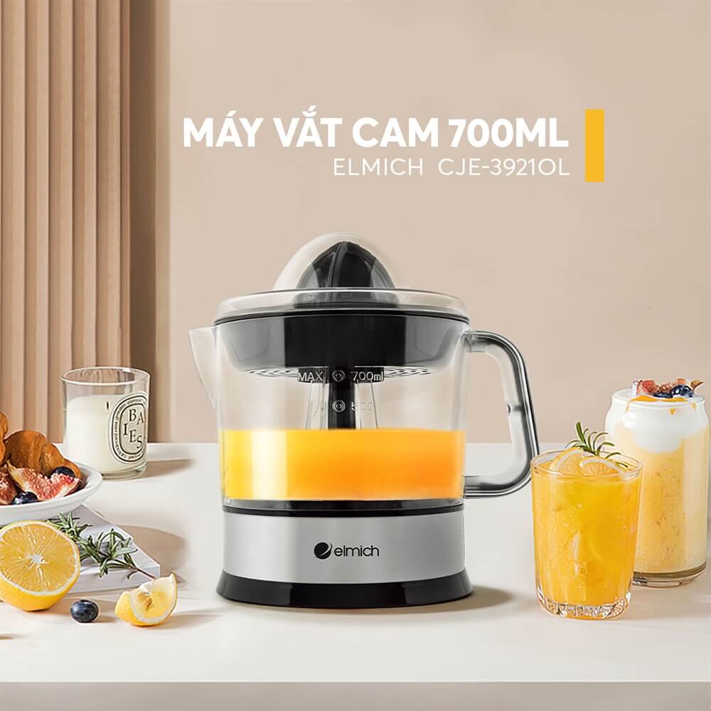 Máy vắt cam Elmich 700ml CJE-3921OL